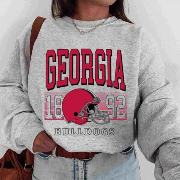 Georgia Bulldogs Sweatshirt, University of Georgia Bulldogs Shirt - Picture 1 of 2